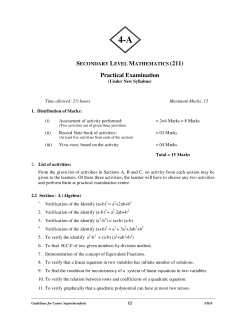 Guidelines for Centre Supdt. - Practical Exam (616 KB)