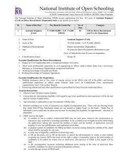 Detail and Application Format for the post of Assistant Engineer (Civil) (115 KB)