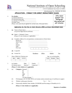 Application form for Joint Director(CBC) in WORD Format (211 KB)