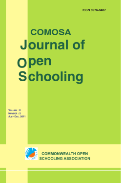 COMOSA Journal of Open Schooling - Vol II, No 2, July-December 2011 (3.58 MB)