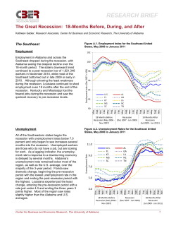 The Great Recession: 18-Months Before, During, and After