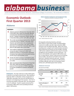 First Quarter 2013 (pdf)