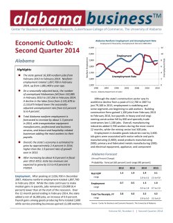 Second Quarter 2014 (pdf)