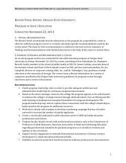 Adult Education