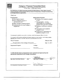 College of Education