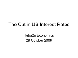 The_Cut_in_US_Interest_Rates.ppt