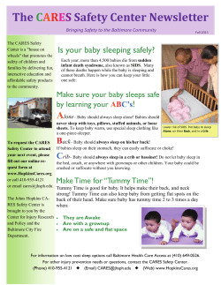 CareS Fall 2011 Newsletter