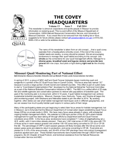 Retired: Covey Headquarters Newsletter, Fall 2014