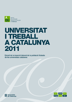 enquesta AQU 2011