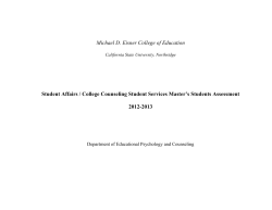 EPC Stud Aff Coll Data Tables