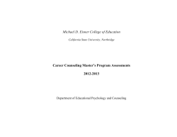 EPC Career Counseling Data Tables