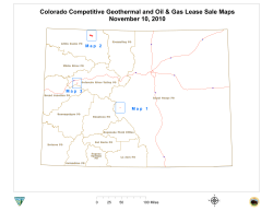 Colorado Map of Sale Parcels