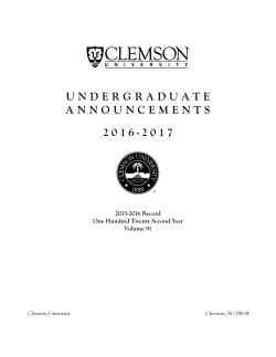 Policies Programs of Study