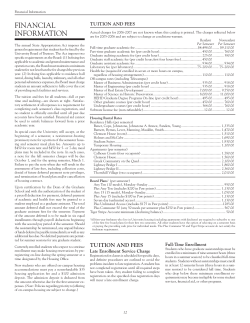 Financial Information