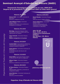 programa de presentacions