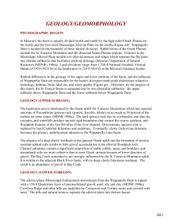 St. Francis Geology and Geomorphology