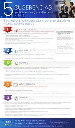 Los mejores consejos sobre conexiones inal&aacute;mbricas y BYOD