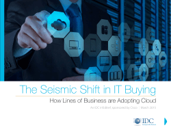 The Seismic Shift in IT Buying (PDF - 960 KB)