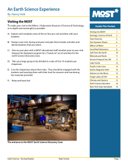 An Earth Science Experience