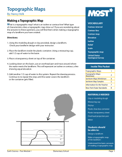 Topographic Maps