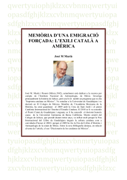 "L'exili catal a Am rica"