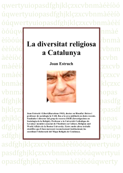"La diversitat religiosa a Catalunya"