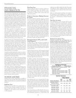Financial Information