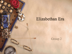 Elizabethan Era.ppt