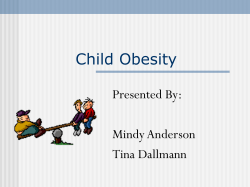 Child Obesity Final.ppt