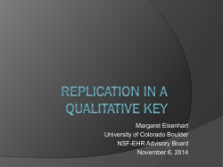 EHR AC Slides Replication in a Qualitative Key