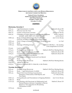 Agenda