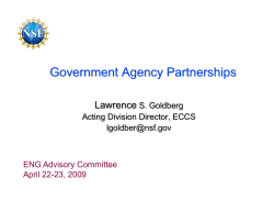 Partnerships with Agencies