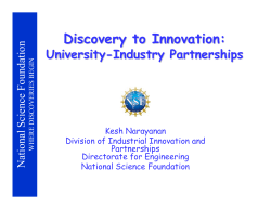 Industry-University Partnerships