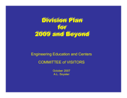 EEC Division Overview