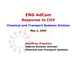 Overview of CTS - G. Prentice