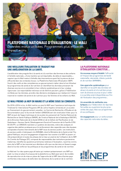 NEP Mali Brochure