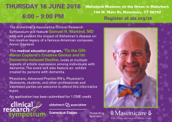 2016 Clinical Research Symposium