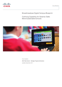 digital campus blueprint