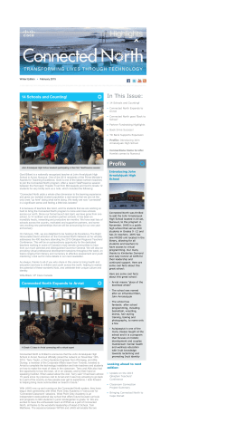 Connected North Newsletter Winter Edition