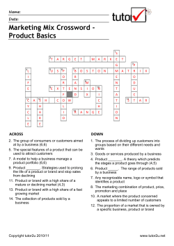 Download crossword solution