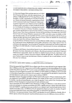 El fons de l'Arxiu INPUT arriba a la Biblioteca de la Universitat