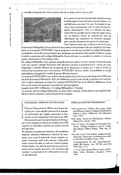 Les biblioteques de tot el m n, des de la Biblioteca de la UPF