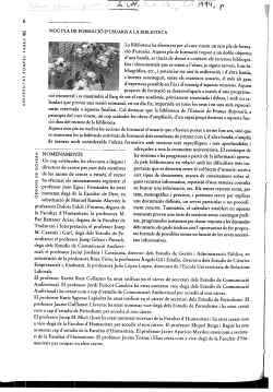 Nou pla de formaci d'usuaris a la Biblioteca