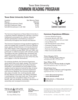 CT-98 -2 Common Reading Programs