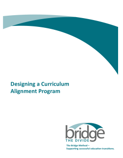 CT-77 -2 Bridging the Divide - Guided Pathways and Curriculum Alignment