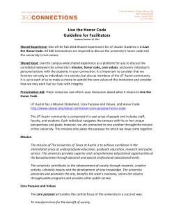 CI-260 A Connection for Every First-Year Student - The 360 Connections Initiative -3