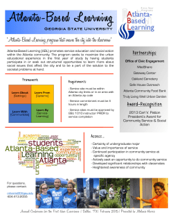CI-77 Creating Community Connection with City-Based Learning