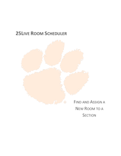 Find Assign a New Room to a Section