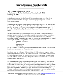 IFS Position Statement