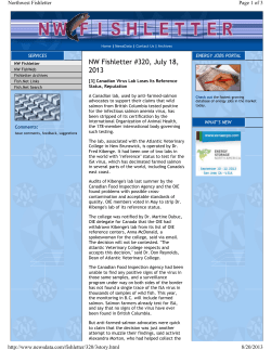 Canadian Virus Lab Loses Its Reference Status